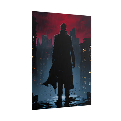 Urban Fantasy Detective: Book Cover Art - Poster