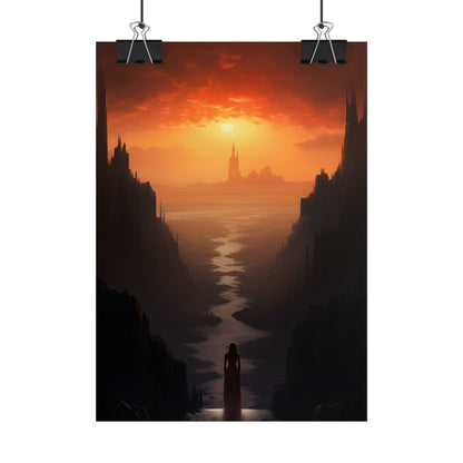 Handwritten Story: Minimalist Art of Writing - Poster