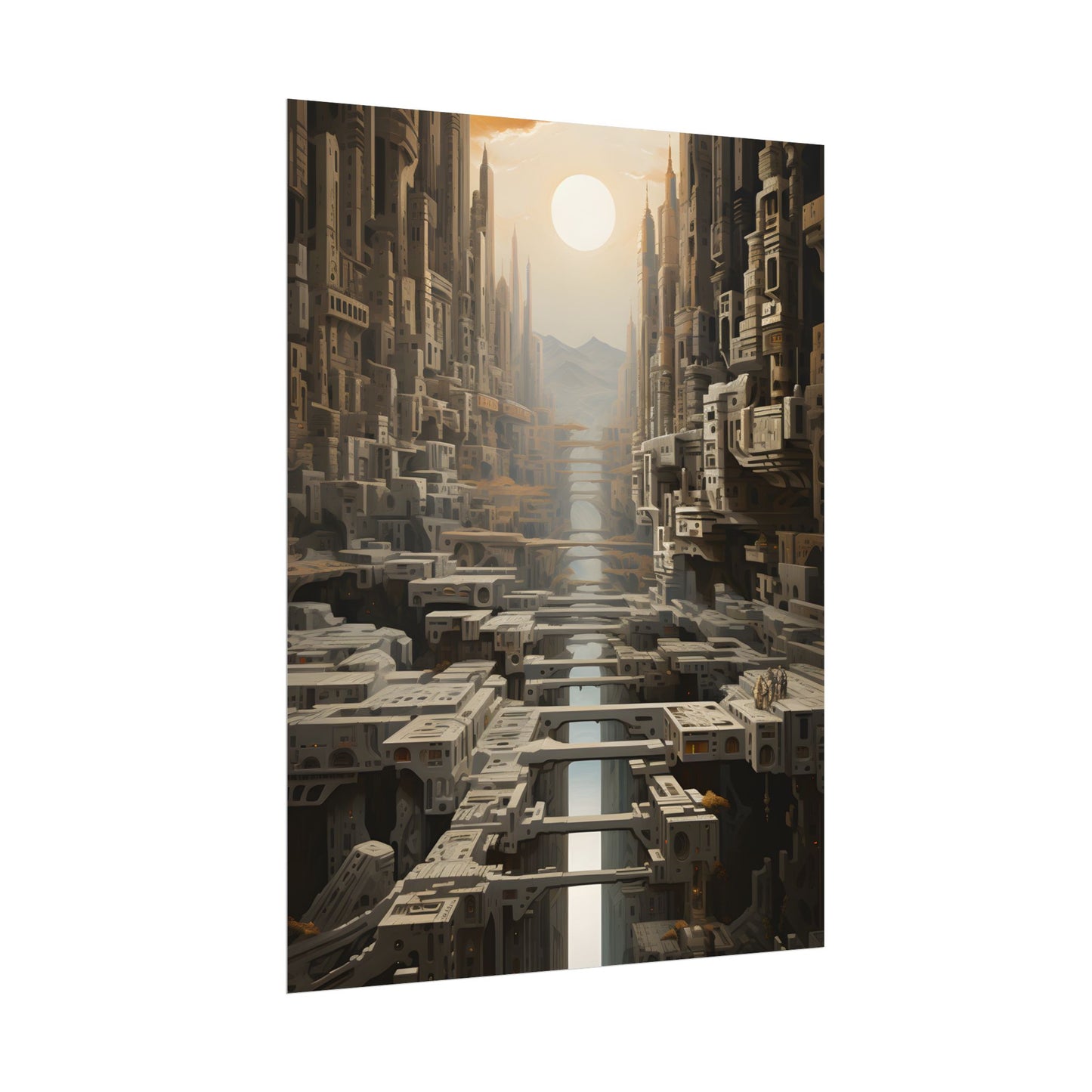 Perfect yet Oppressive: Dystopian Harmony - Poster