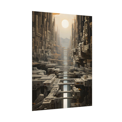Perfect yet Oppressive: Dystopian Harmony - Poster