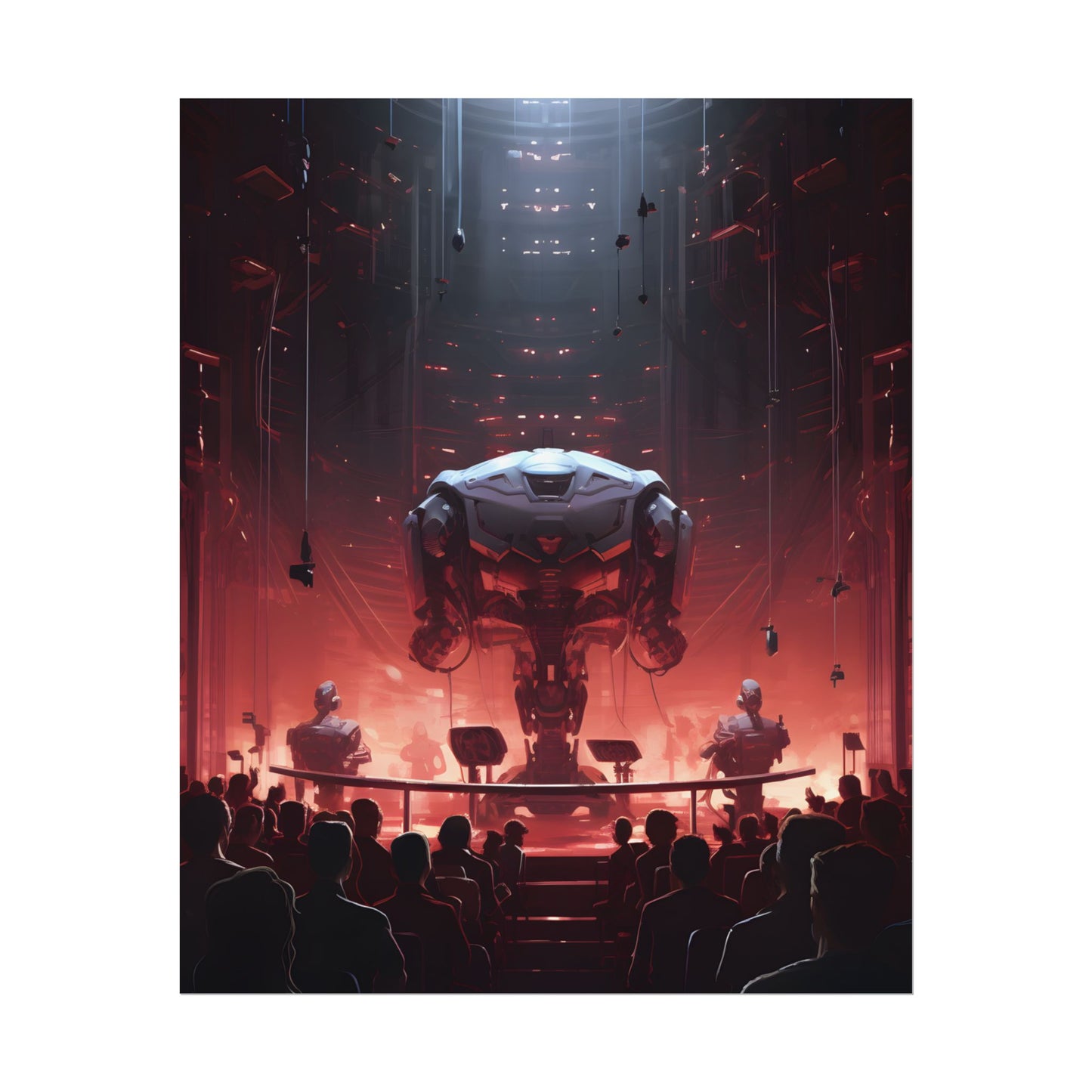 Robot Symphony: Mechanical Music Performance Art - Poster