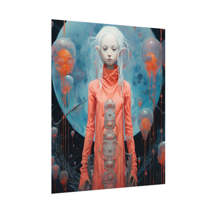 Celestial Dreams: Vibrant Stars and Planets Art - Poster