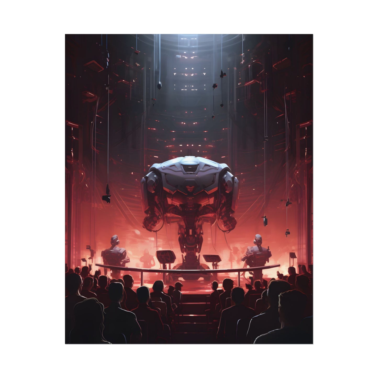 Robot Symphony: Mechanical Music Performance Art - Poster