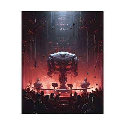 Robot Symphony: Mechanical Music Performance Art - Poster