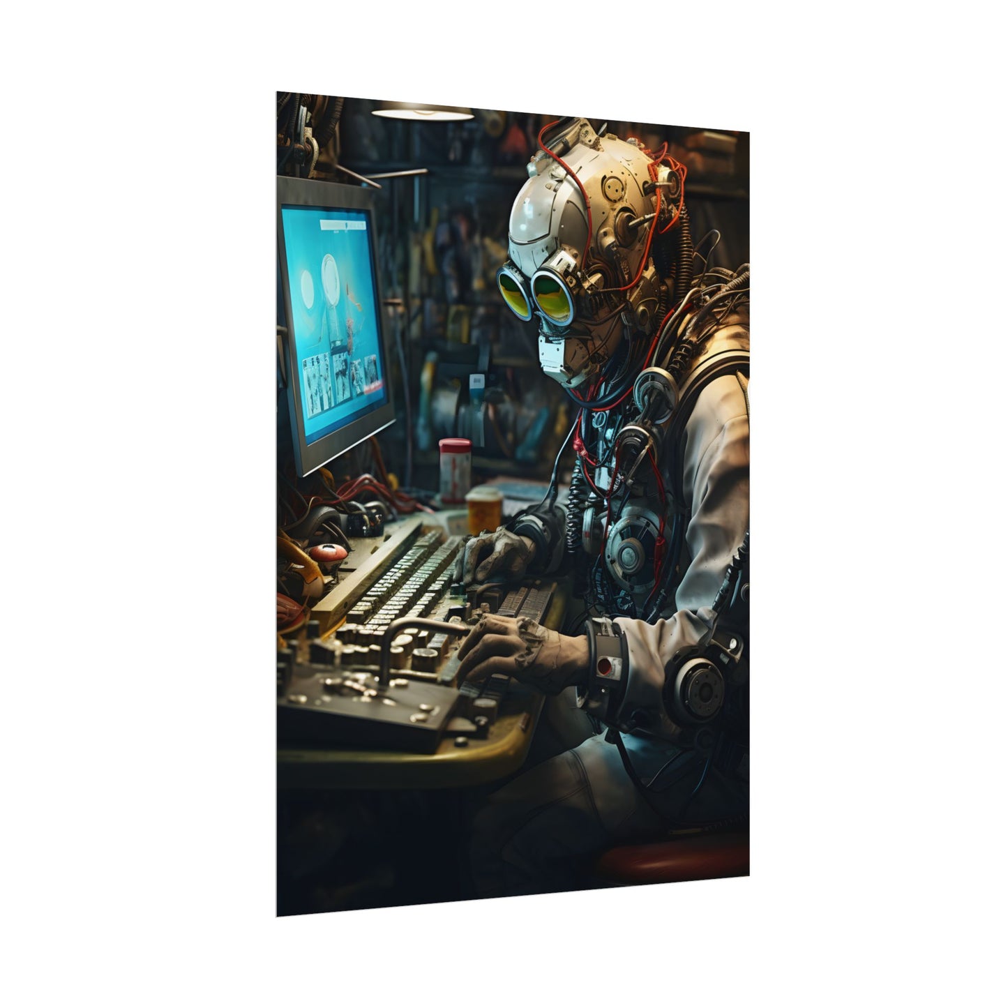 Robotic Art Heist: Charismatic Thieves Steal Indoor Masterpieces - Poster