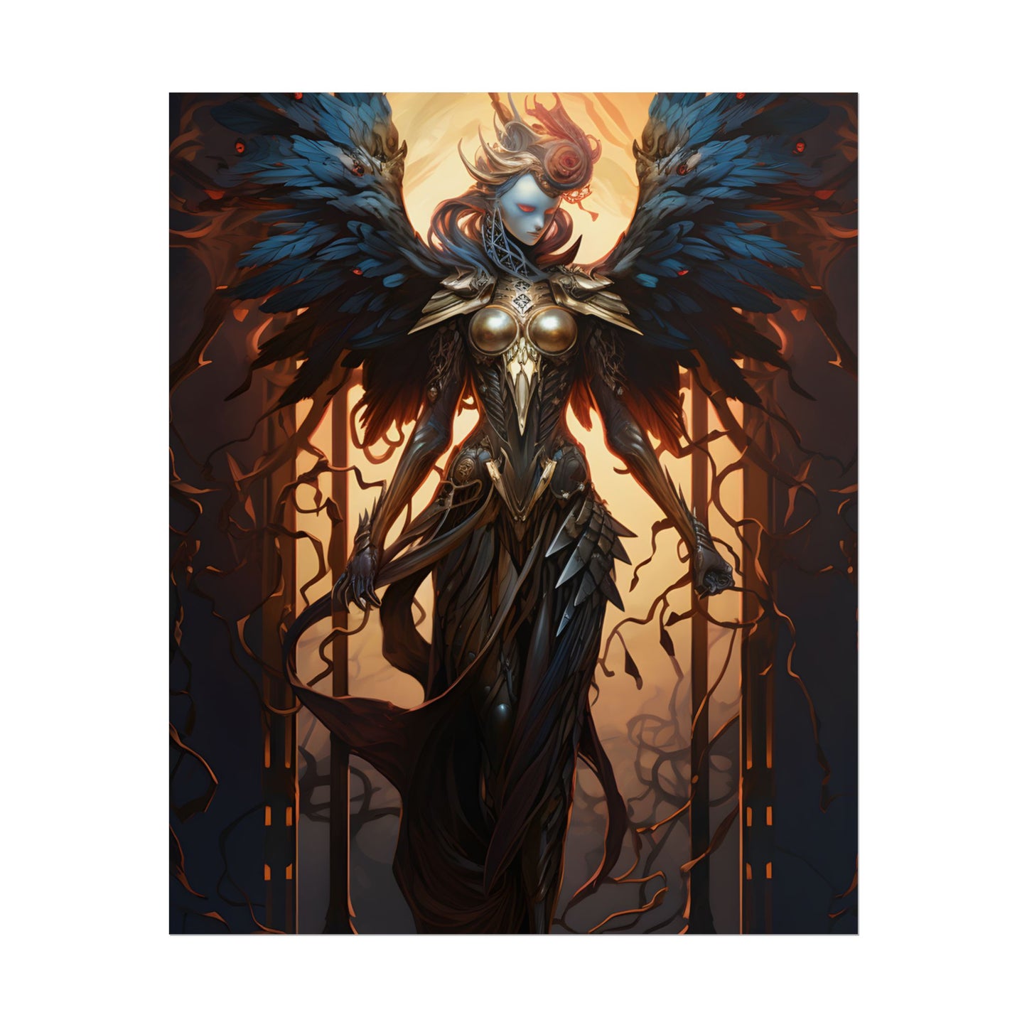 The Dark Guardian: Mysterious Protector of the Rocky Surface - Poster