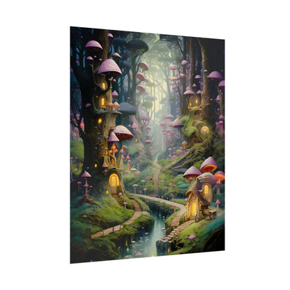 Enchanted Forest Adventure: Vibrant Artwork of Six Brothers - Poster