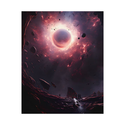 Cosmic Black Hole: Massive Planet in Stellar Orbit - Poster