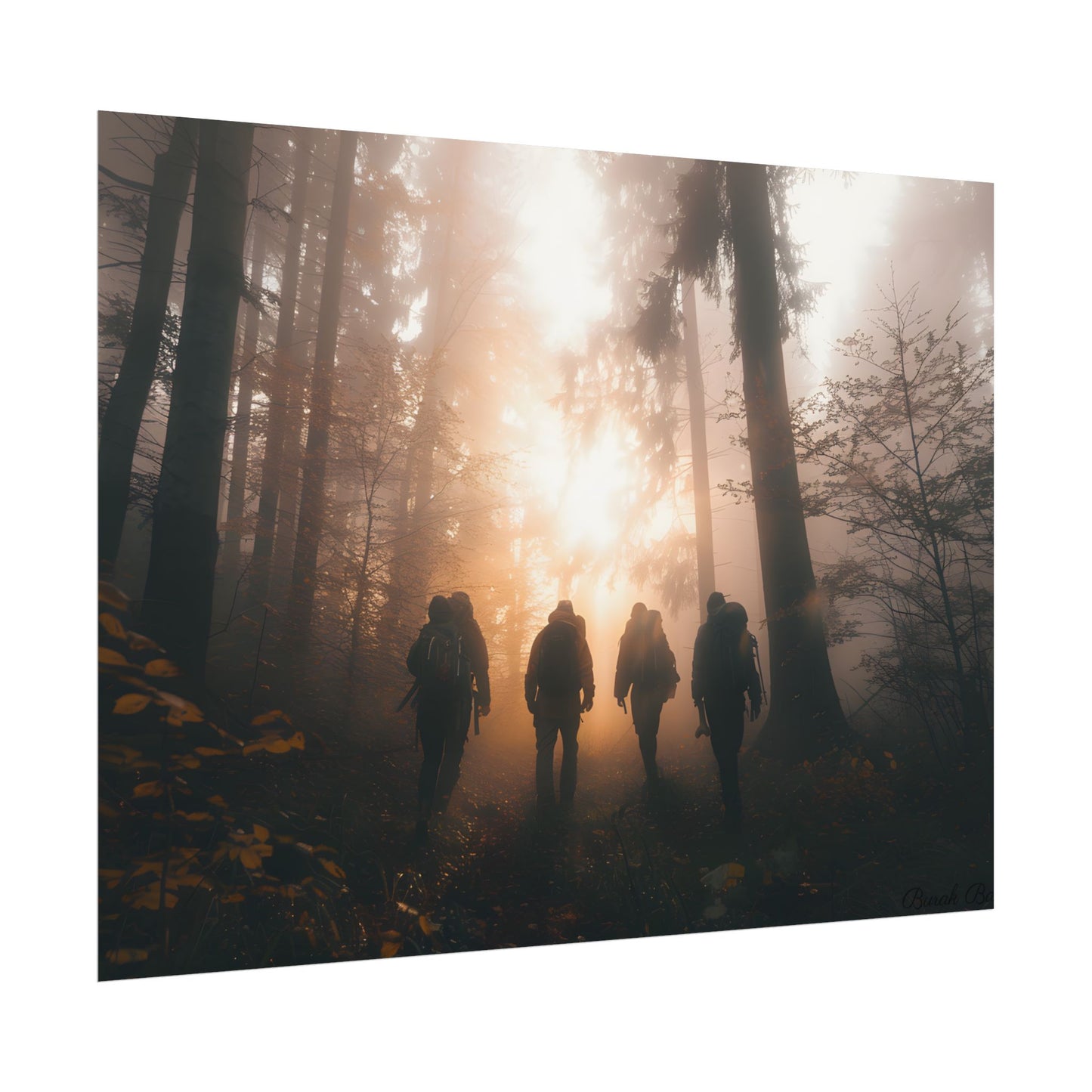 Adventure Through The Mysterious Forest: Group Expedition - Poster