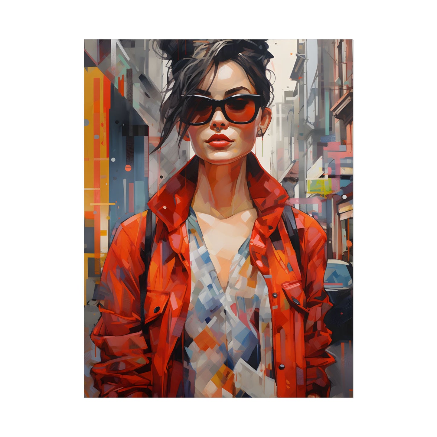 Urban City Style: Fashionista in the City - Poster