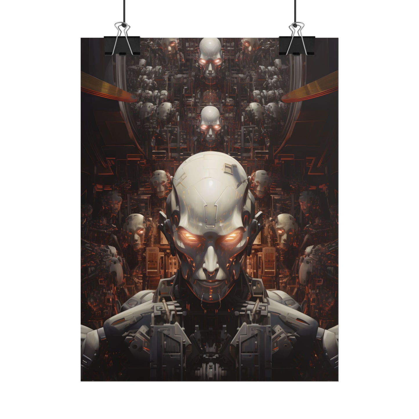 Robot Orchestra: A Symphony of Steel and Strings - Poster