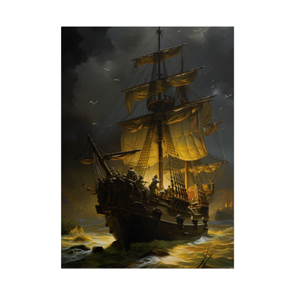 Time-Traveling Pirates: Swashbucklers on a Mission - Artwork - Poster