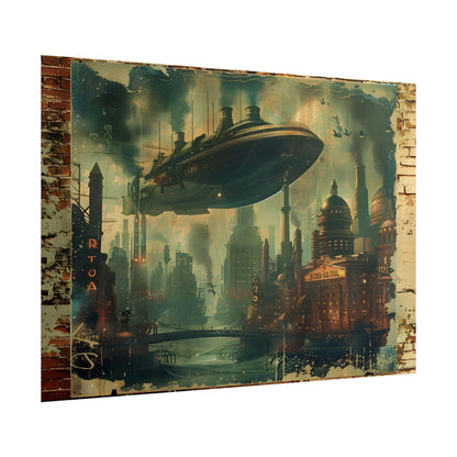 Vintage Underwater Travel Poster: Retro Ocean Adventure - Poster