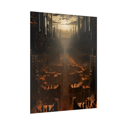 Dystopian Utopia: Opposite Worlds in Harmony - Poster