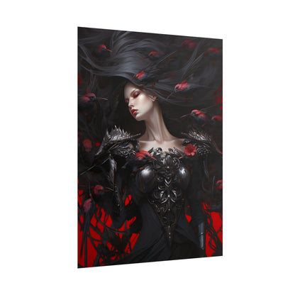 Enigmatic Songbird: Nature's Guardian Art - Poster