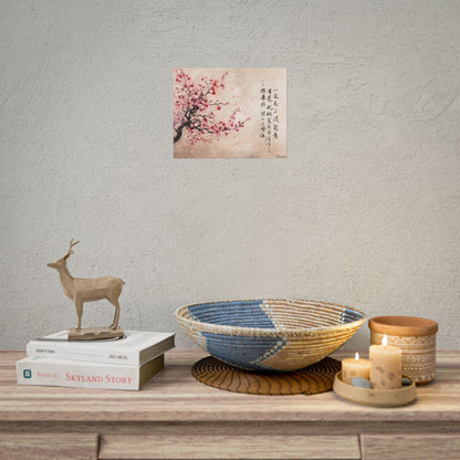 Elegant Cherry Blossom: Japanese Art Photography - Poster