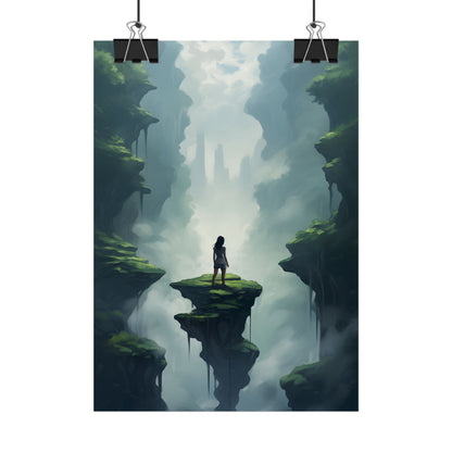 In Conversation: Indoor Portrait Artwork - Poster