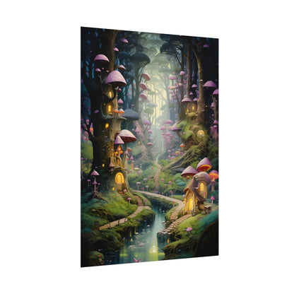 Enchanted Forest Adventure: Vibrant Artwork of Six Brothers - Poster