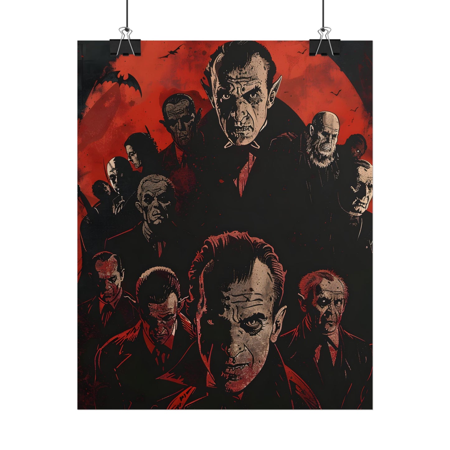 Mischievous Vampires: A Charismatic Leader's Nightly Revelry - Poster