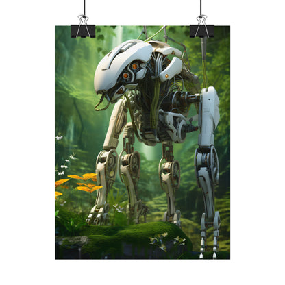 Robotic Wildlife Sanctuary: AI-Operated Oasis - Poster