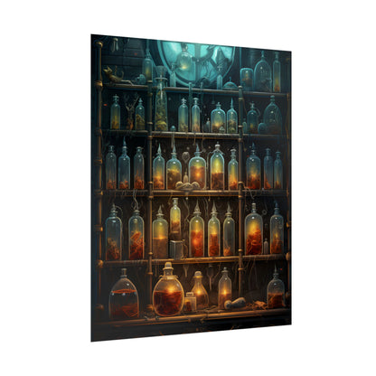 Lab Secrets: A Mysterious Science Experiment Unveiled - Poster