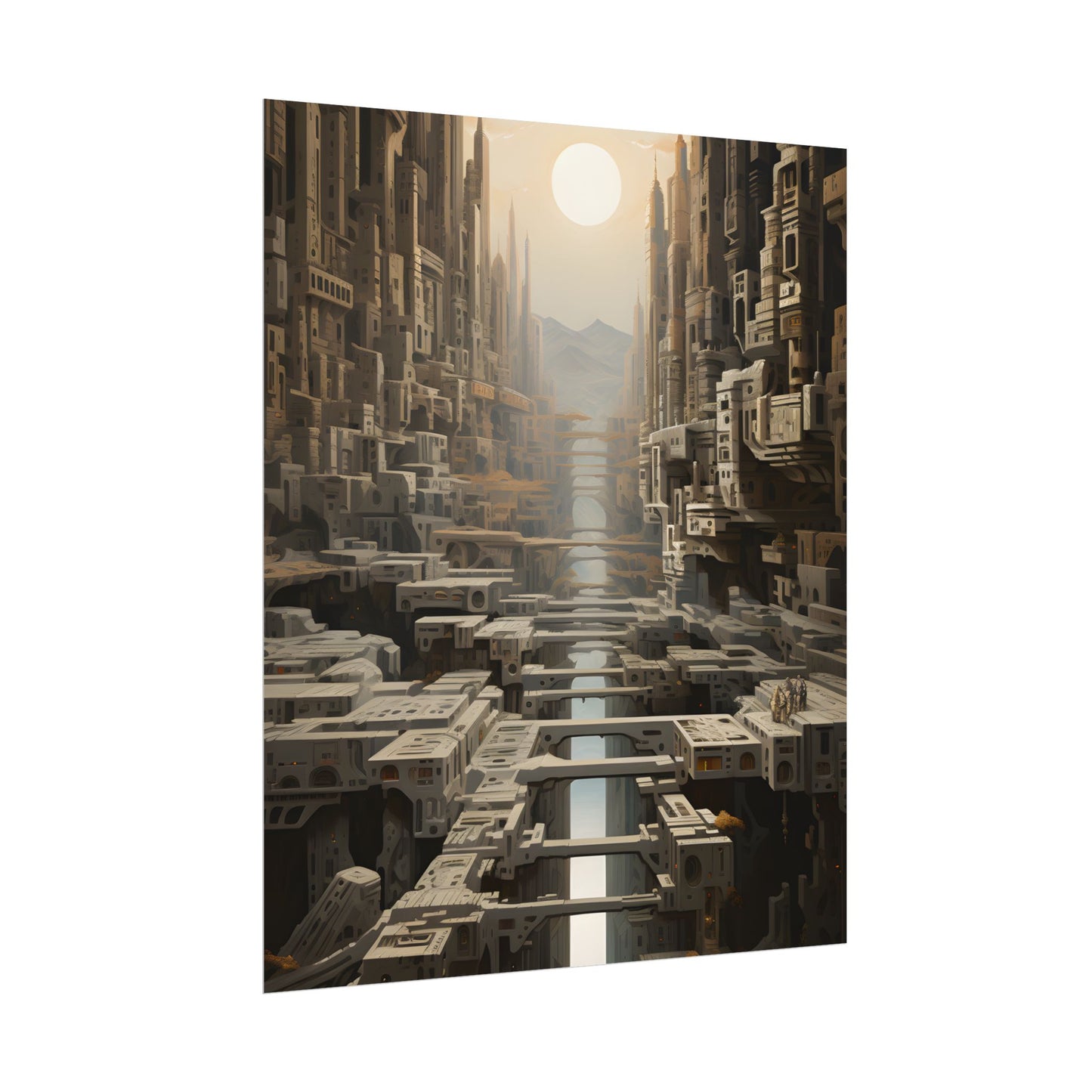 Perfect yet Oppressive: Dystopian Harmony - Poster