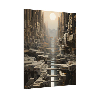 Perfect yet Oppressive: Dystopian Harmony - Poster