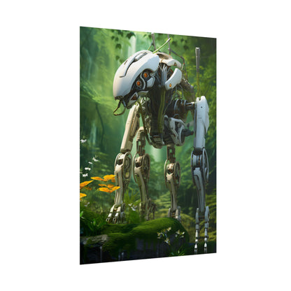 Robotic Wildlife Sanctuary: AI-Operated Oasis - Poster