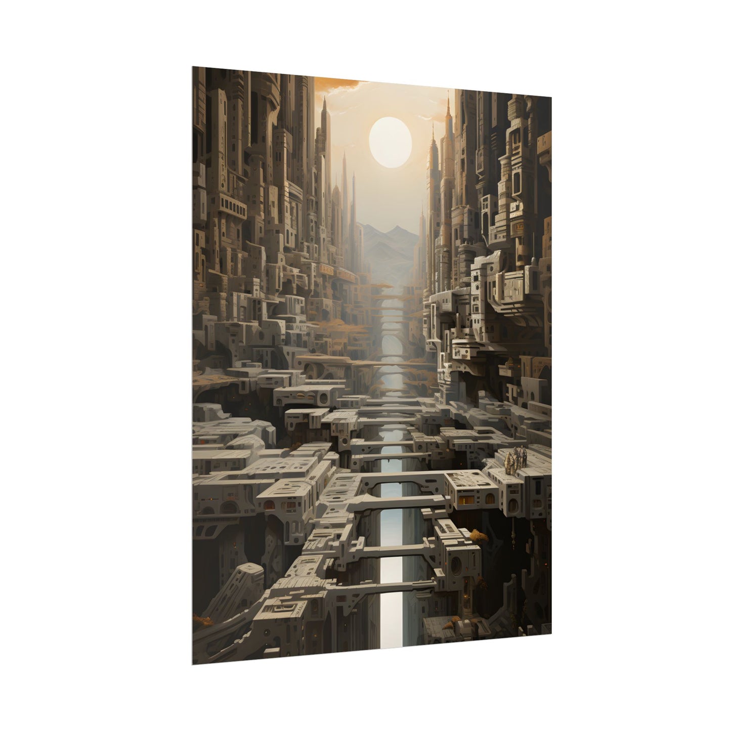 Perfect yet Oppressive: Dystopian Harmony - Poster