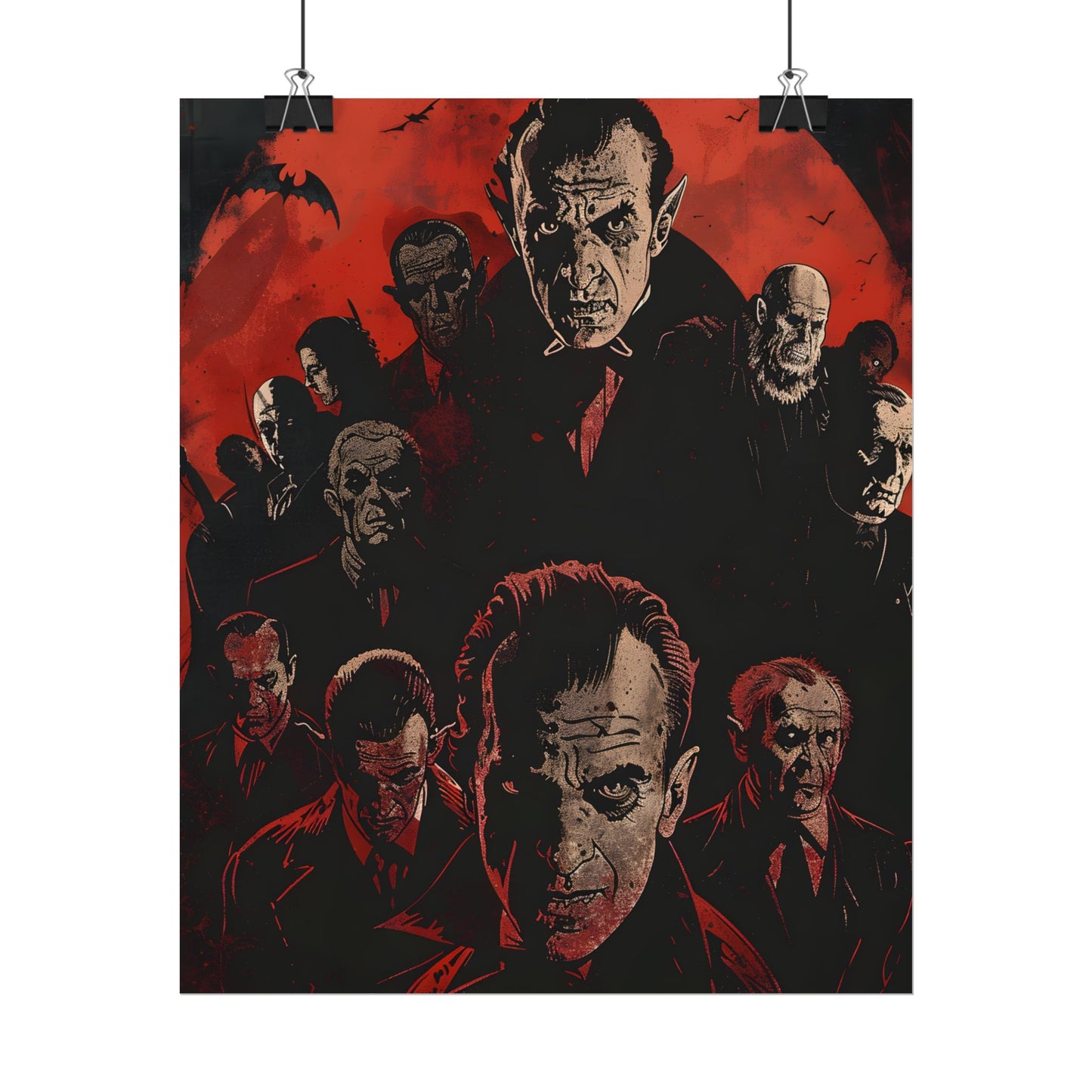 Mischievous Vampires: A Charismatic Leader's Nightly Revelry - Poster