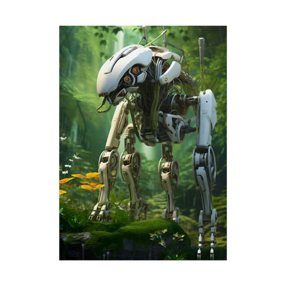 Robotic Wildlife Sanctuary: AI-Operated Oasis - Poster