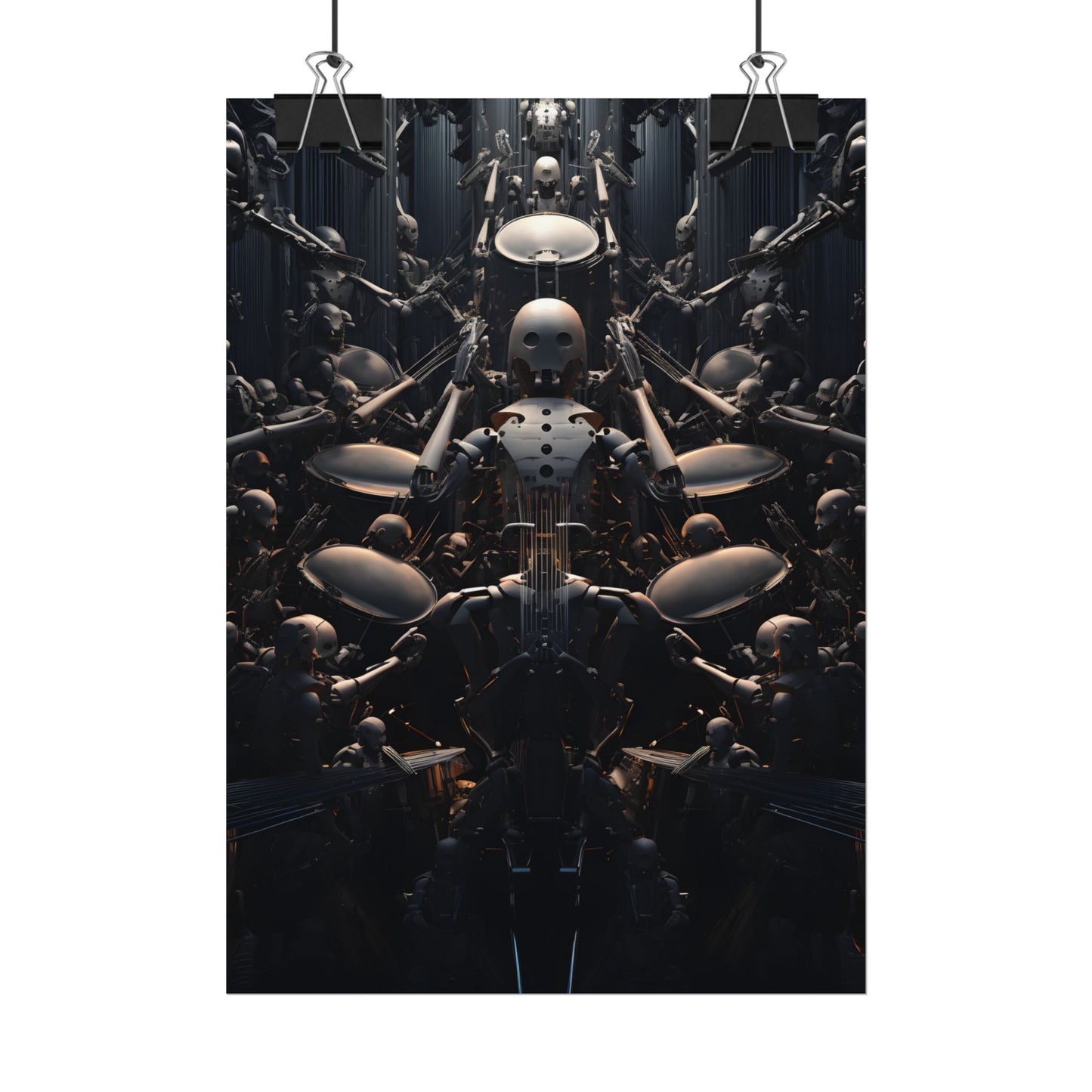 Harmony from the Aditorium: Robot Orchestra in Perfect Rhythm - Poster