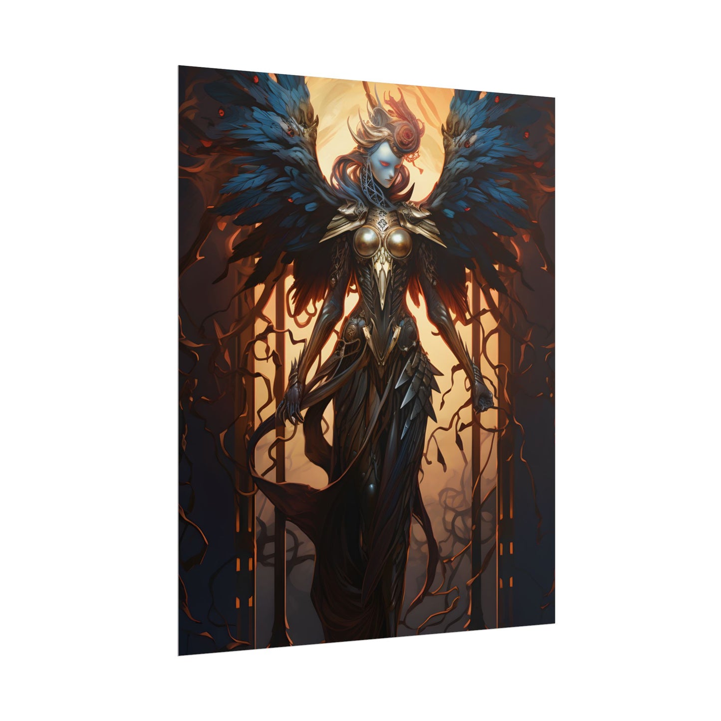 The Dark Guardian: Mysterious Protector of the Rocky Surface - Poster
