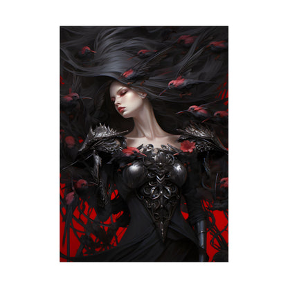 Enigmatic Songbird: Nature's Guardian Art - Poster
