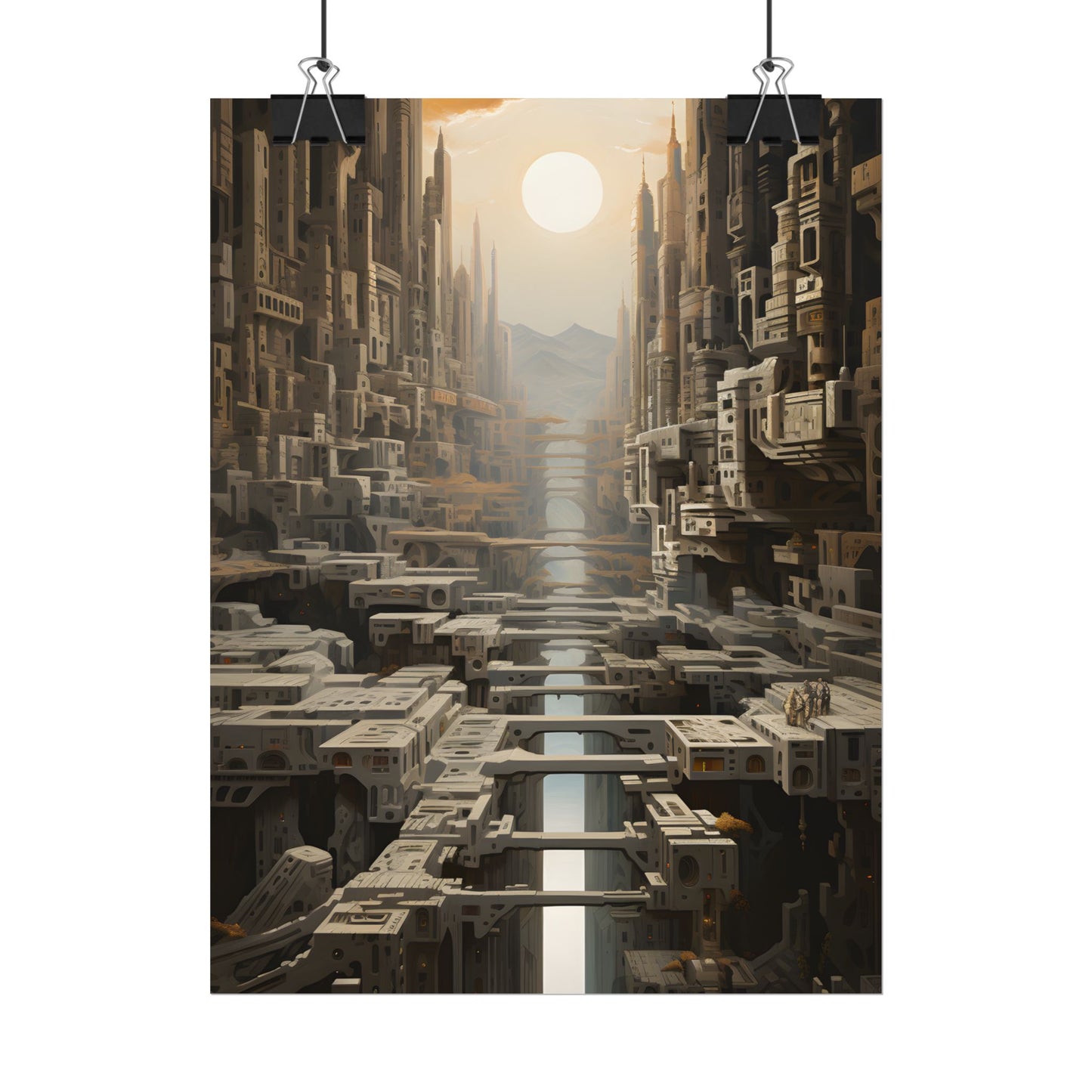 Perfect yet Oppressive: Dystopian Harmony - Poster