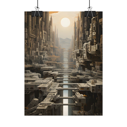 Perfect yet Oppressive: Dystopian Harmony - Poster