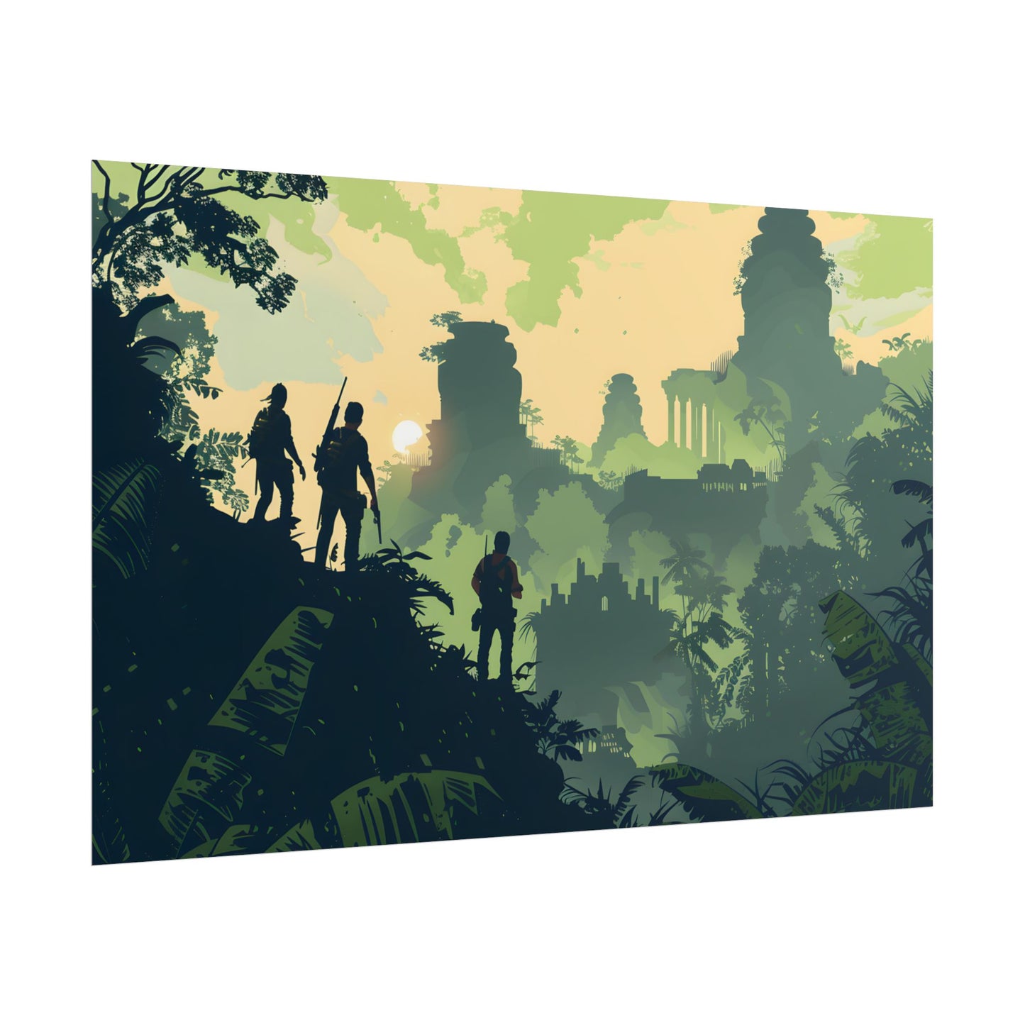 Brave Adventurer: Determined Quest in Pursuit of Discovery - Poster
