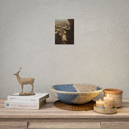 Peaceful Moments: Birds Soar High in Tranquility - Poster