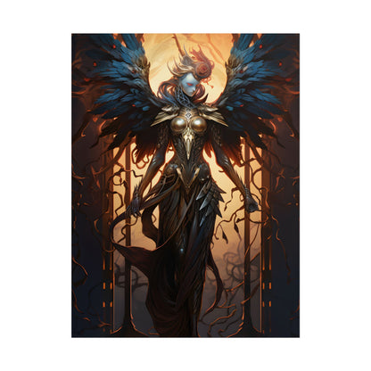 The Dark Guardian: Mysterious Protector of the Rocky Surface - Poster