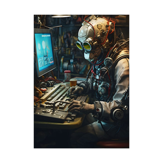 Robotic Art Heist: Charismatic Thieves Steal Indoor Masterpieces - Poster