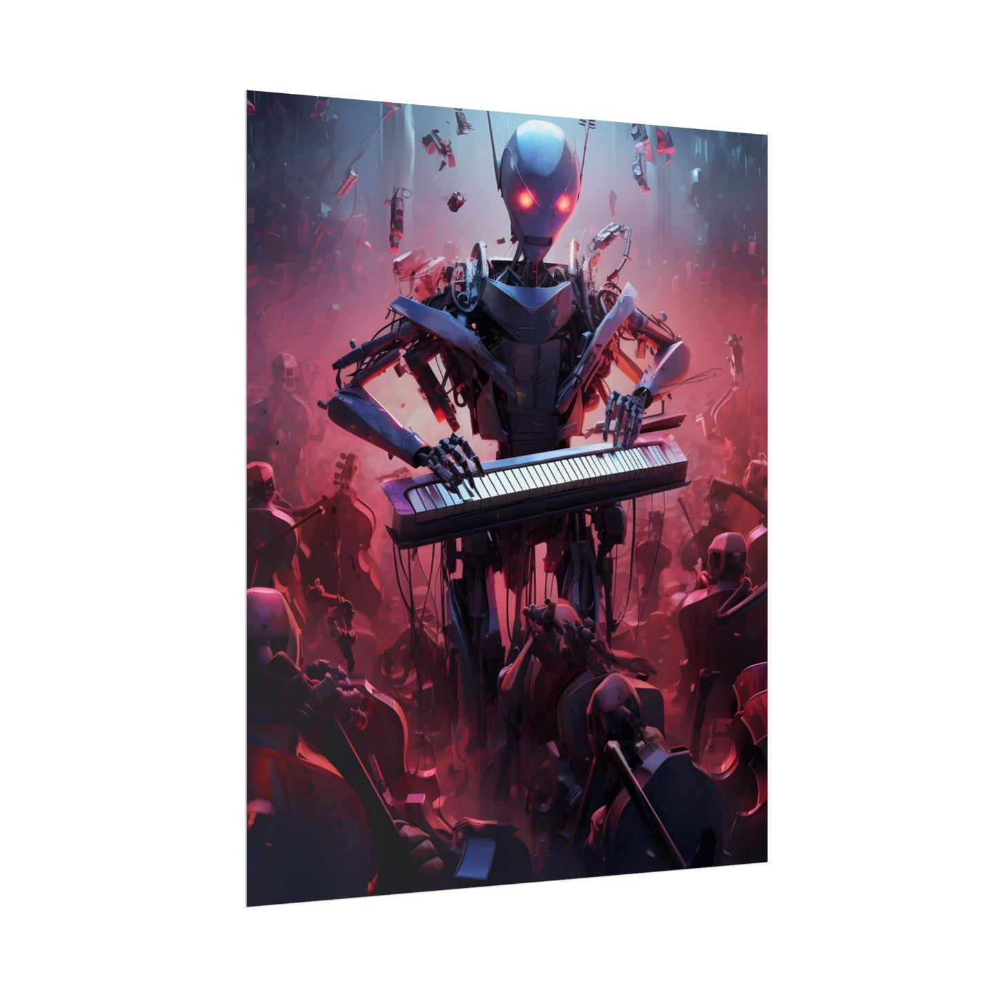 Robot Orchestra: Musical Robots in Action - Poster