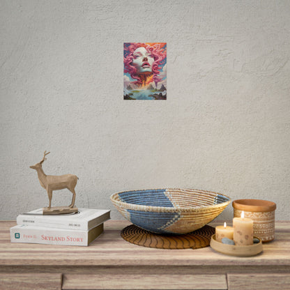 Dreamlike Vortex: Abstract Surreal Scene Art - Poster