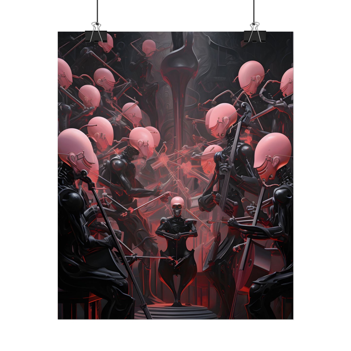 Robot Symphony: A Sentient Orchestra of Robots in Harmony - Poster