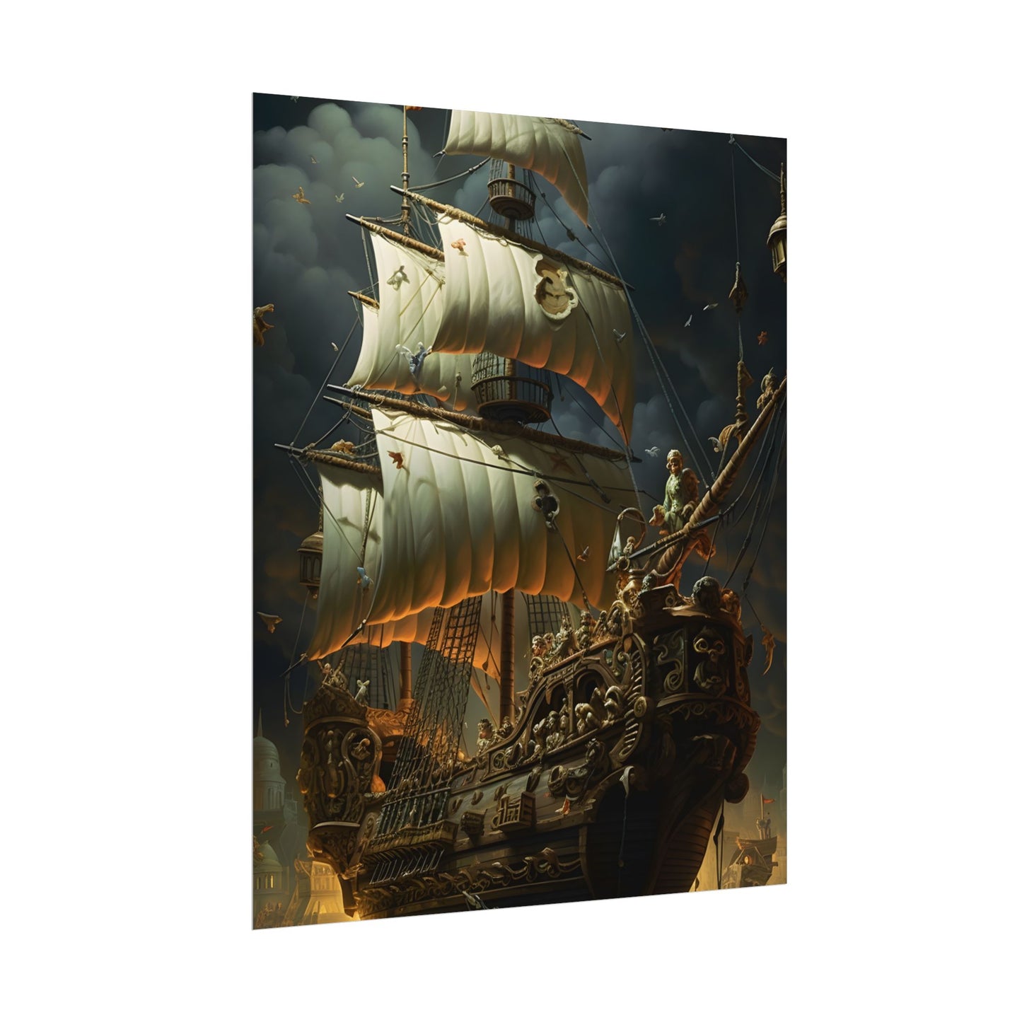 Swashbuckling Time-Traveling Pirate Crew: Artwork - Poster