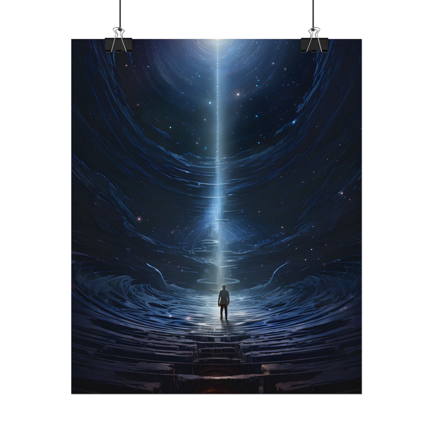 Intrepid Space Explorer: A Journey Through Stars and Galaxies - Poster