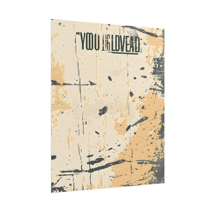 Vintage Distressed Batch 1: A Nostalgic Poster Artwork - Poster