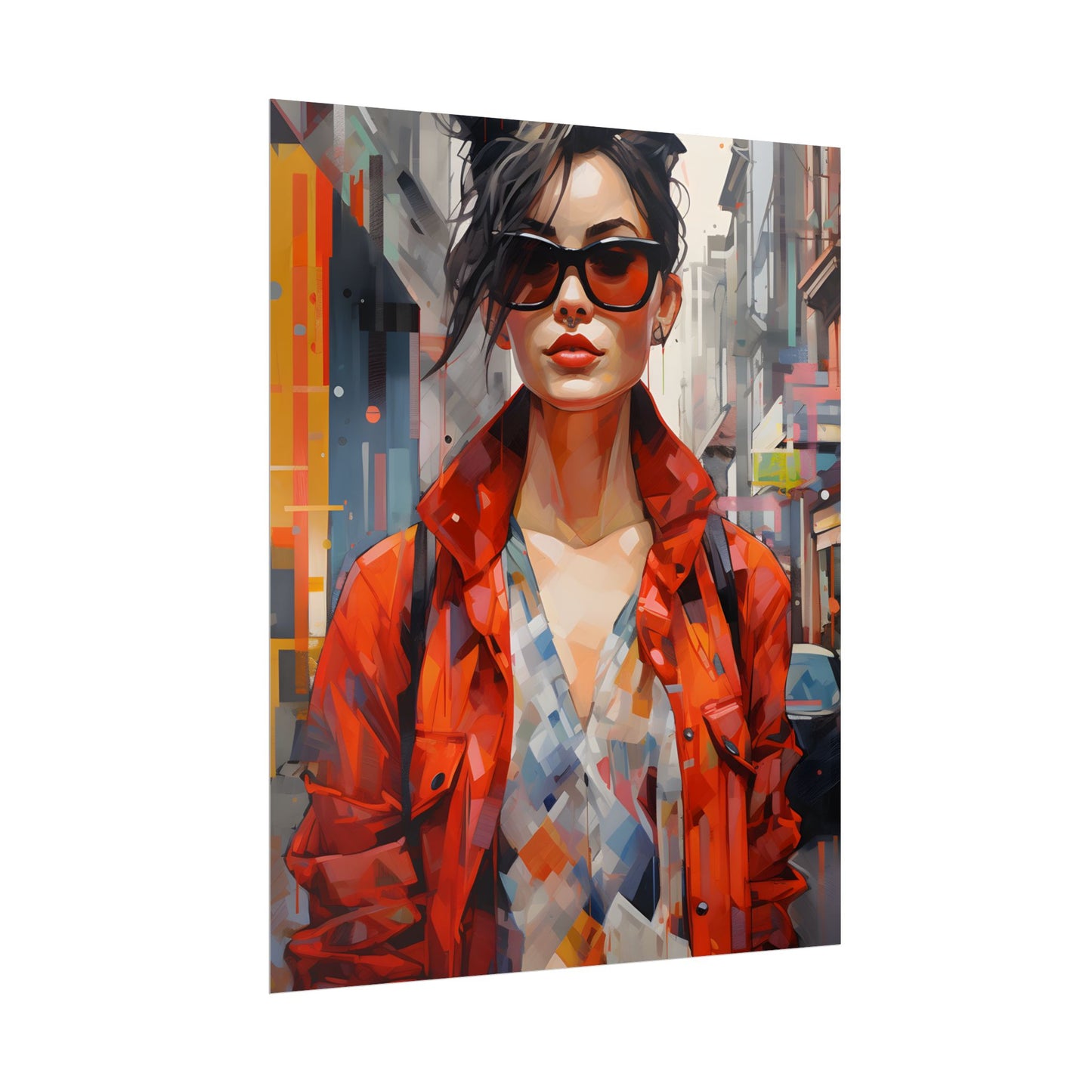 Urban City Style: Fashionista in the City - Poster