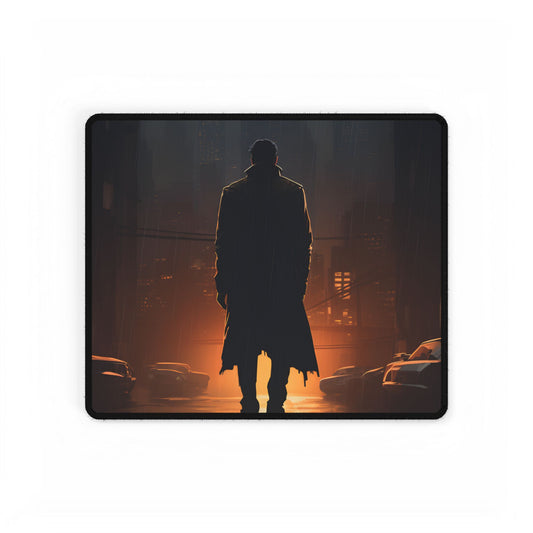 Urban Fantasy Detective: Serious Investigator Artwork - Desk Mat
