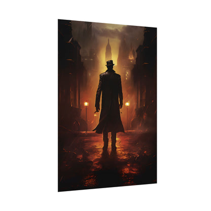 Urban Fantasy Detective: Mystery Graphic Novel Artwork - Poster