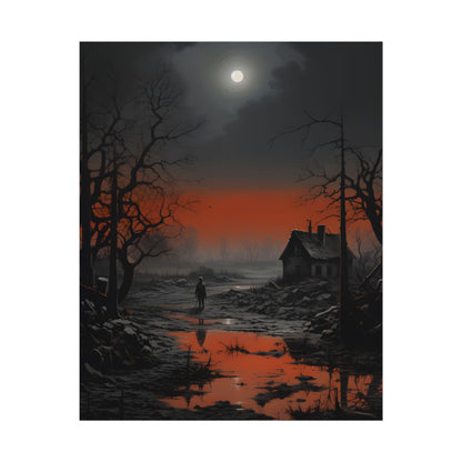 Daytime City Portrait: Outdoors Artwork - Poster